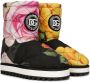 Dolce & Gabbana Sneeuwlaarzen met bloemenprint Zwart - Thumbnail 2