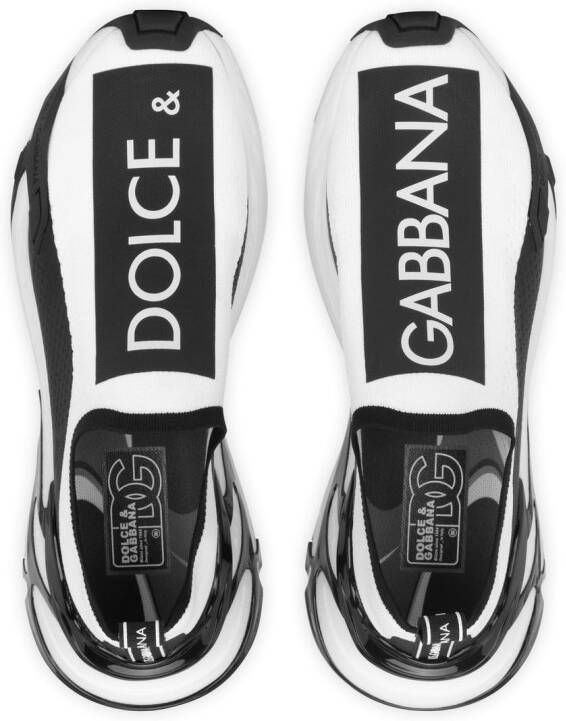 Dolce & Gabbana Fast mesh sneakers Wit