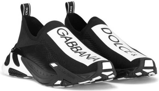 Dolce & Gabbana Fast mesh sneakers Zwart