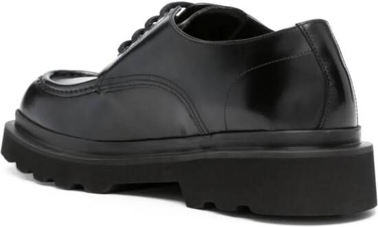 Dolce & Gabbana Leren derby schoenen Zwart