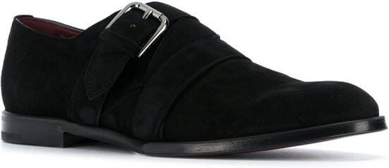 Dolce & Gabbana Suède gespschoenen Zwart