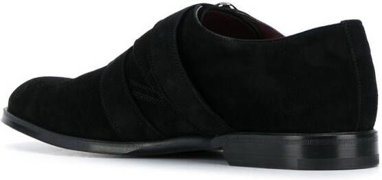 Dolce & Gabbana Suède gespschoenen Zwart