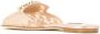 Dolce & Gabbana Rainbow sandalen met broche Beige - Thumbnail 3