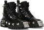 Dolce & Gabbana Veterlaarzen met studs Zwart - Thumbnail 2