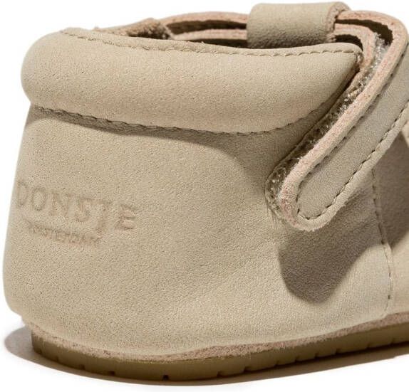 Donsje Pumps met konijnprint Beige