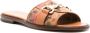 Doucal's Allori sandalen met bloemenprint Bruin - Thumbnail 2