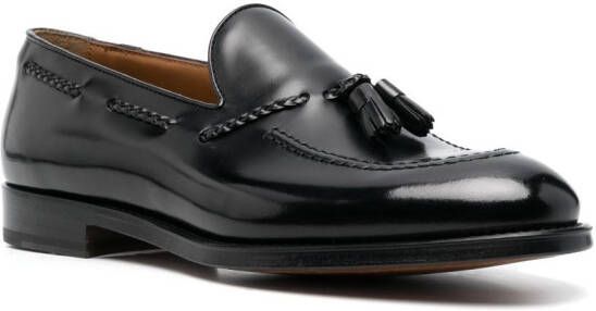 Doucal's Leren loafers Zwart