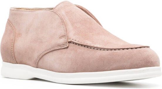 Doucal's Suède loafers Roze