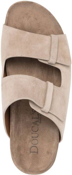 Doucal's Sandalen met gekruist bandjes Grijs