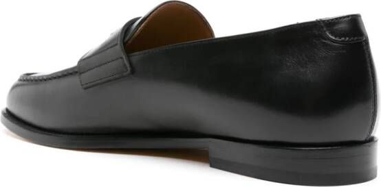 Doucal's Leren loafers Zwart