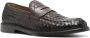 Doucal's Geweven leren loafers Bruin - Thumbnail 2