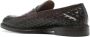 Doucal's Geweven leren loafers Bruin - Thumbnail 3