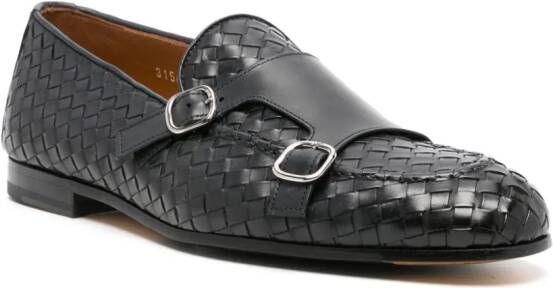 Doucal's Geweven gespschoenen Blauw