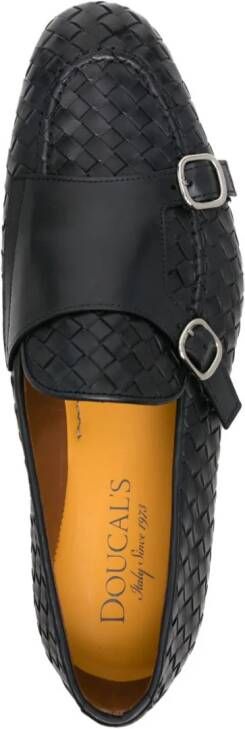 Doucal's Geweven gespschoenen Blauw
