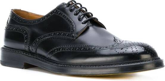 Doucal's lace-up brogues Zwart