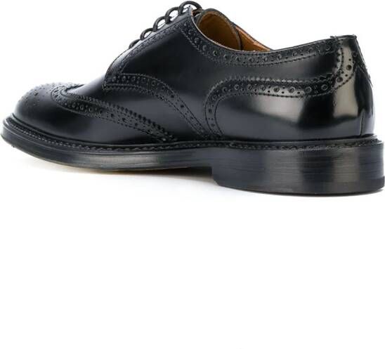 Doucal's lace-up brogues Zwart