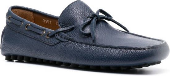 Doucal's Leren loafers Blauw