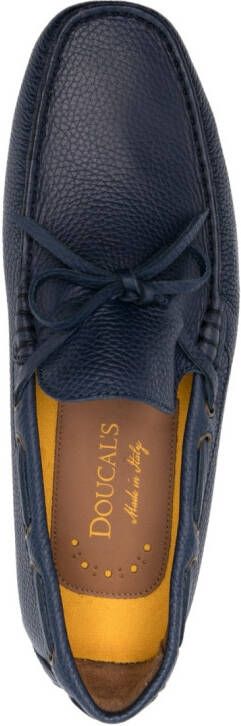 Doucal's Leren loafers Blauw
