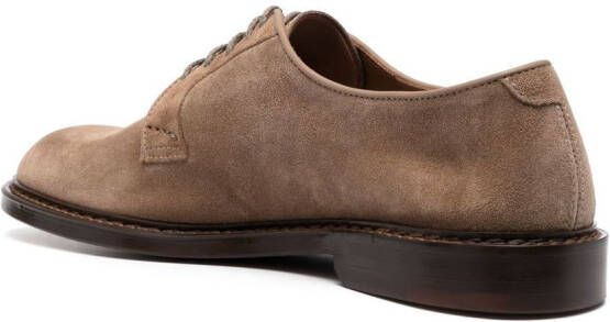 Doucal's Suède derby veterschoenen Beige