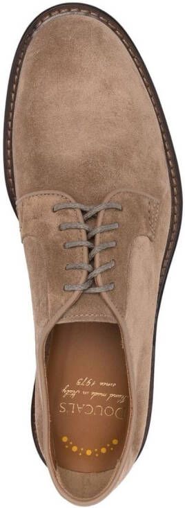 Doucal's Suède derby veterschoenen Beige