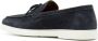 Doucal's Suède loafers met veters Blauw - Thumbnail 3
