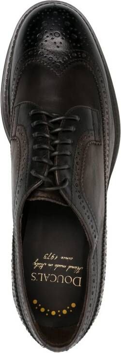 Doucal's Leren brogues Bruin