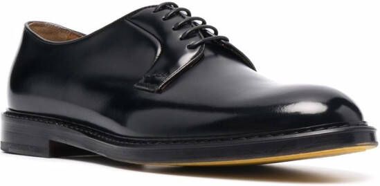 Doucal's Leren derby brogues Zwart