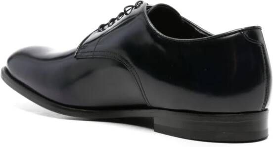Doucal's Leren derby schoenen Zwart