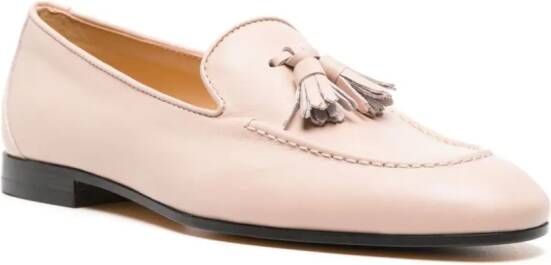 Doucal's Leren loafers Beige