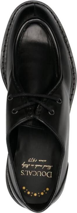 Doucal's Leren veterschoenen Zwart