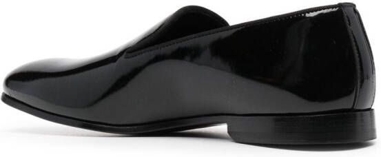 Doucal's Loafers met lakleer Zwart