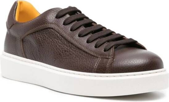 Doucal's Leren sneakers Bruin