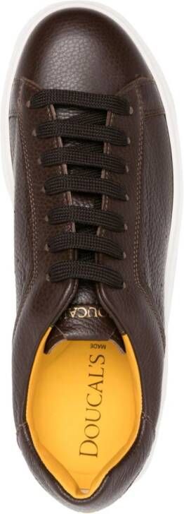 Doucal's Leren sneakers Bruin