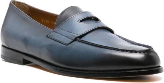 Doucal's Leren loafers Blauw