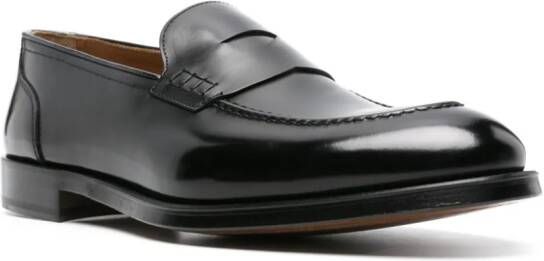 Doucal's Leren loafers Zwart