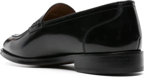 Doucal's Leren loafers Zwart