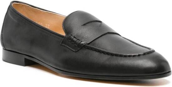 Doucal's Leren loafers Zwart