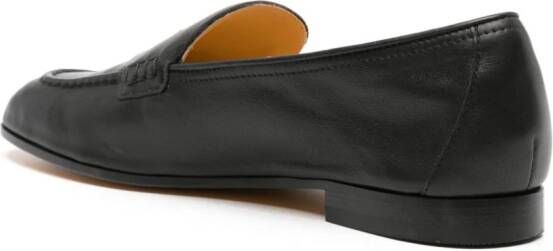 Doucal's Leren loafers Zwart