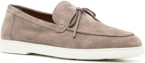 Doucal's Suède loafers Bruin