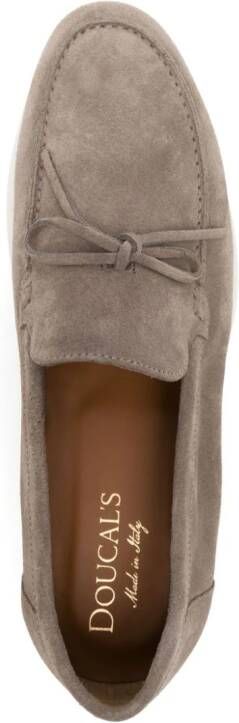 Doucal's Suède loafers Bruin