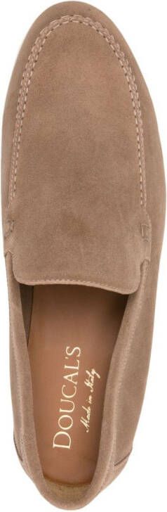 Doucal's Suède loafers Bruin
