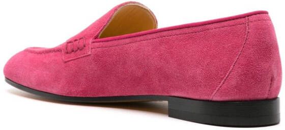 Doucal's Suède loafers Roze