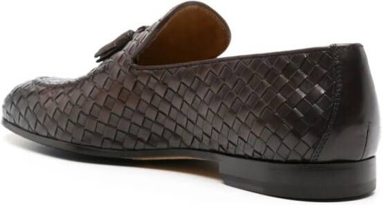 Doucal's Leren loafers Bruin