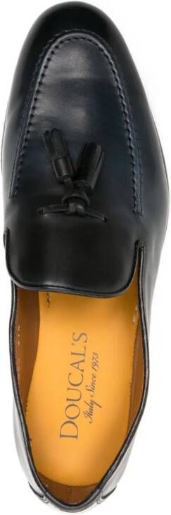 Doucal's Leren loafers Blauw
