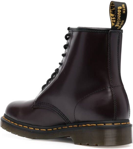 Dr. Martens 1460 leren veterlaarzen Rood