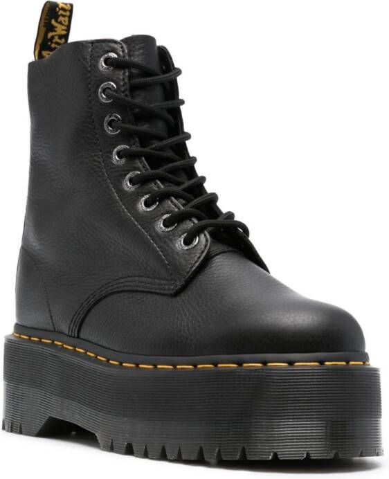 Dr. Martens 1460 Pascal Max leren laarzen Zwart