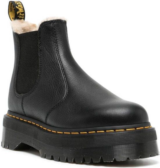 Dr. Martens 2976 Quad Chelsea laarzen Zwart