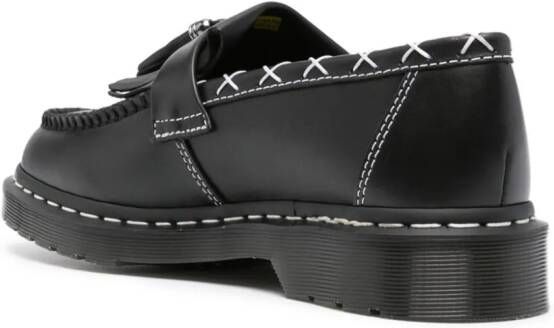 Dr. Martens Adrian leren loafers Zwart