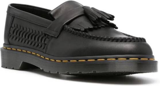 Dr. Martens Adrian leren loafers Zwart