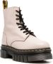 Dr. Martens Audrick 8-Eyeye Lux leren laarzen Beige - Thumbnail 2